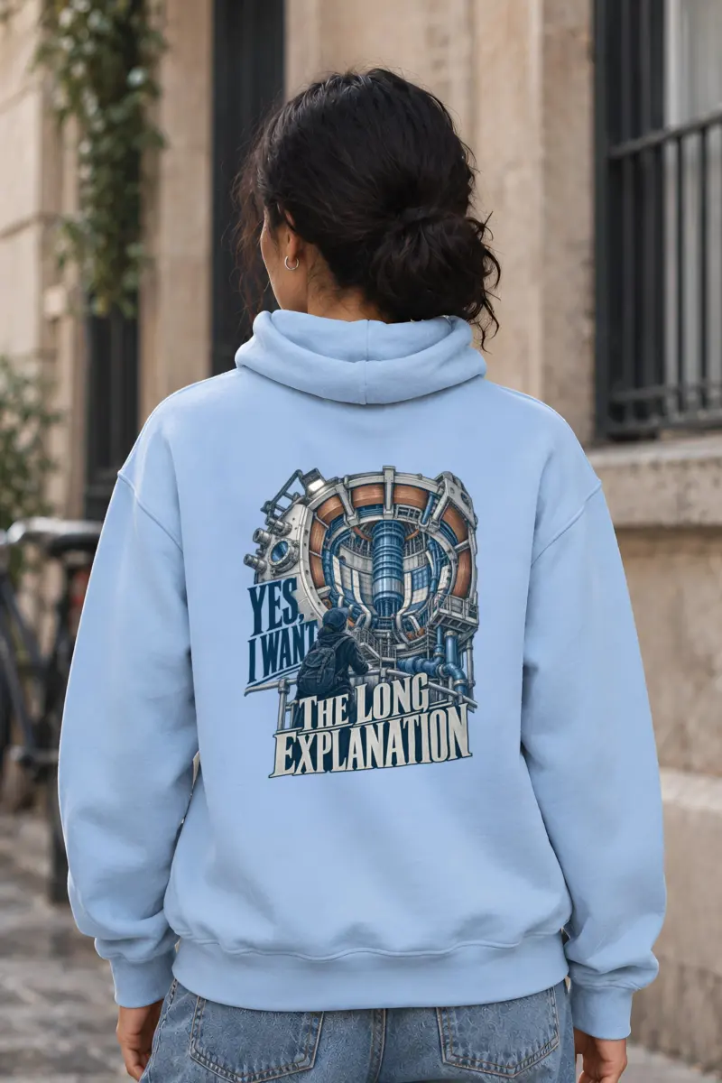 "Yes, I Want the Long Explanation" Heavy Blend Unisex Pullover Hoodie