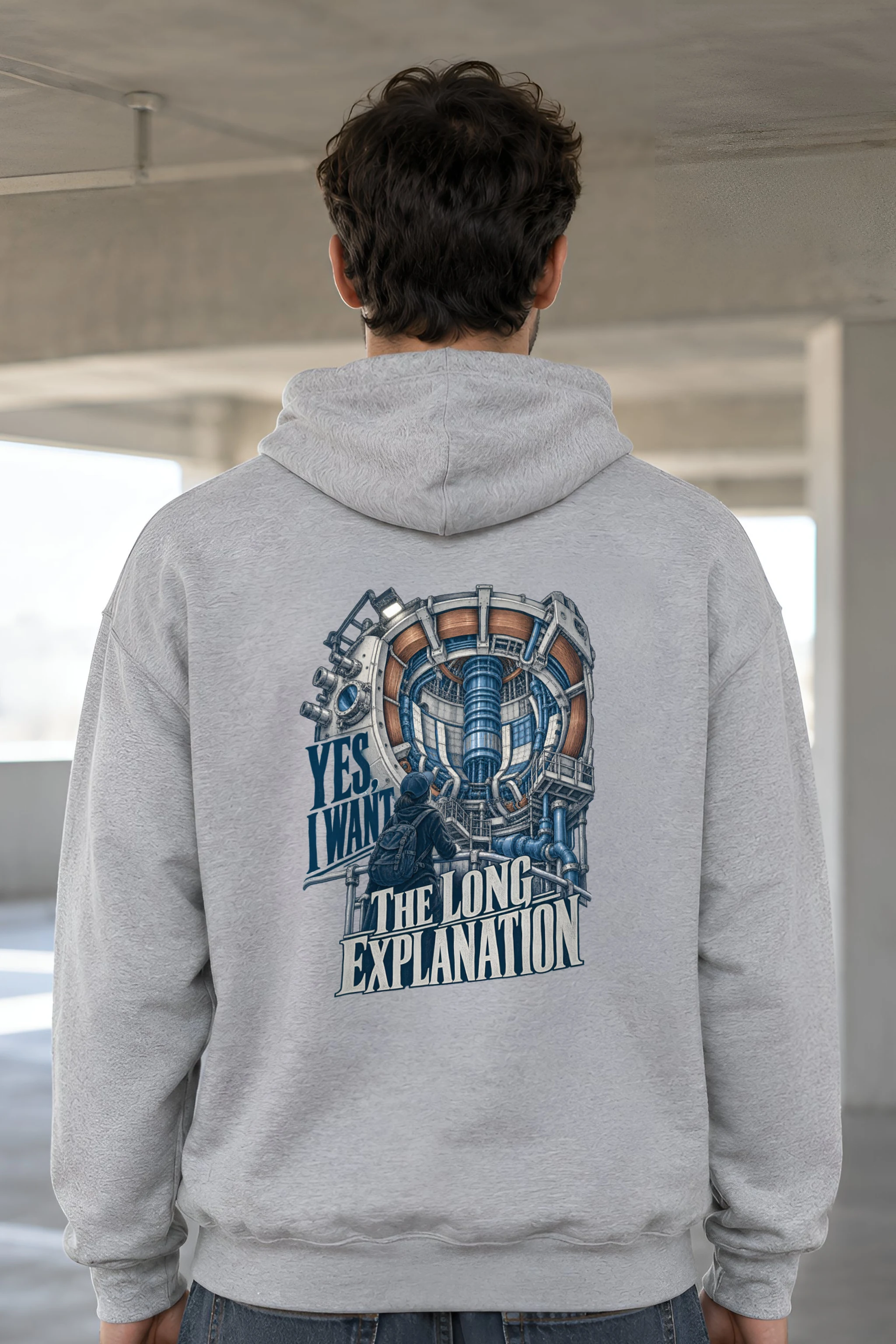 "Yes, I Want the Long Explanation" Heavy Blend Unisex Pullover Hoodie