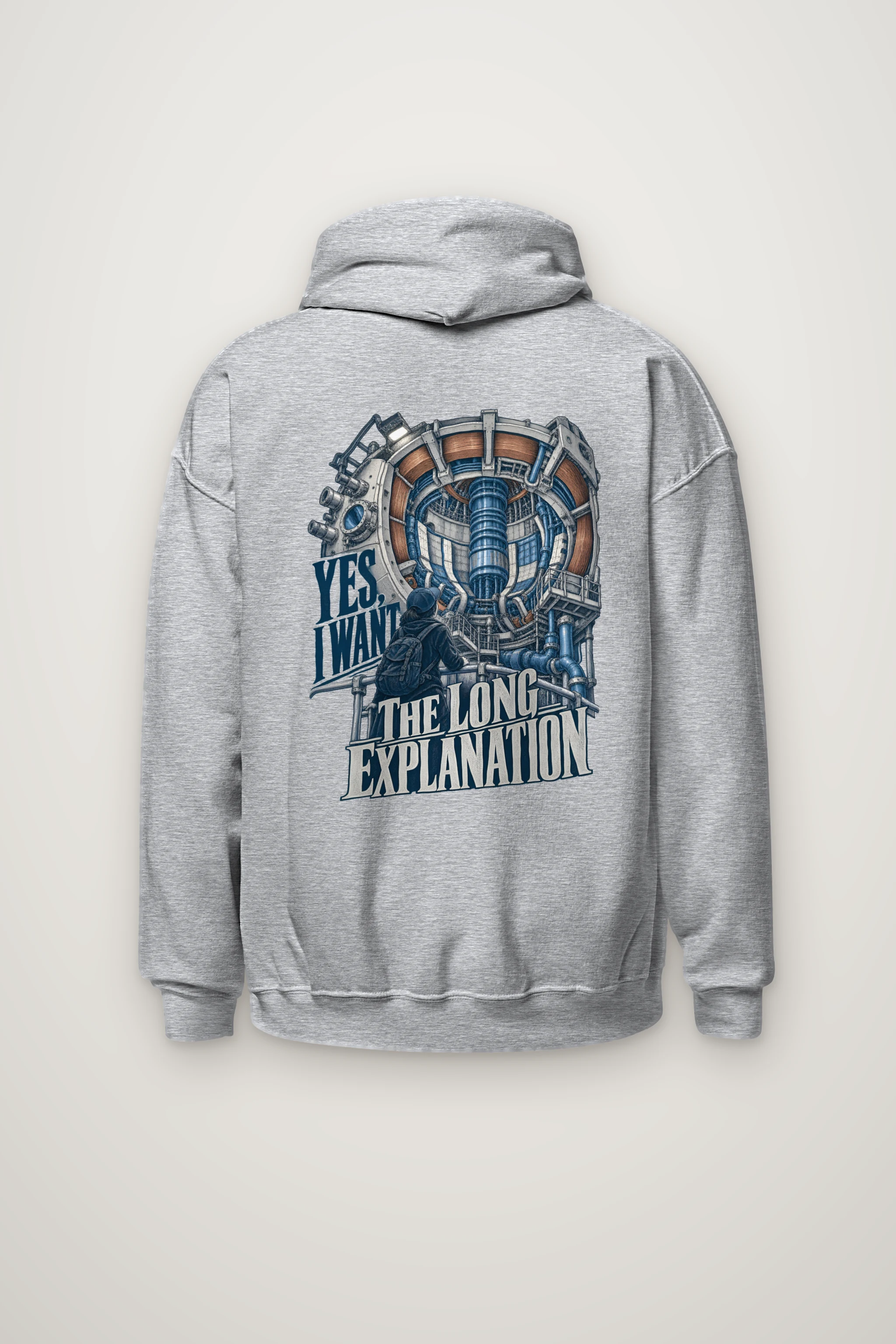 "Yes, I Want the Long Explanation" Heavy Blend Unisex Pullover Hoodie