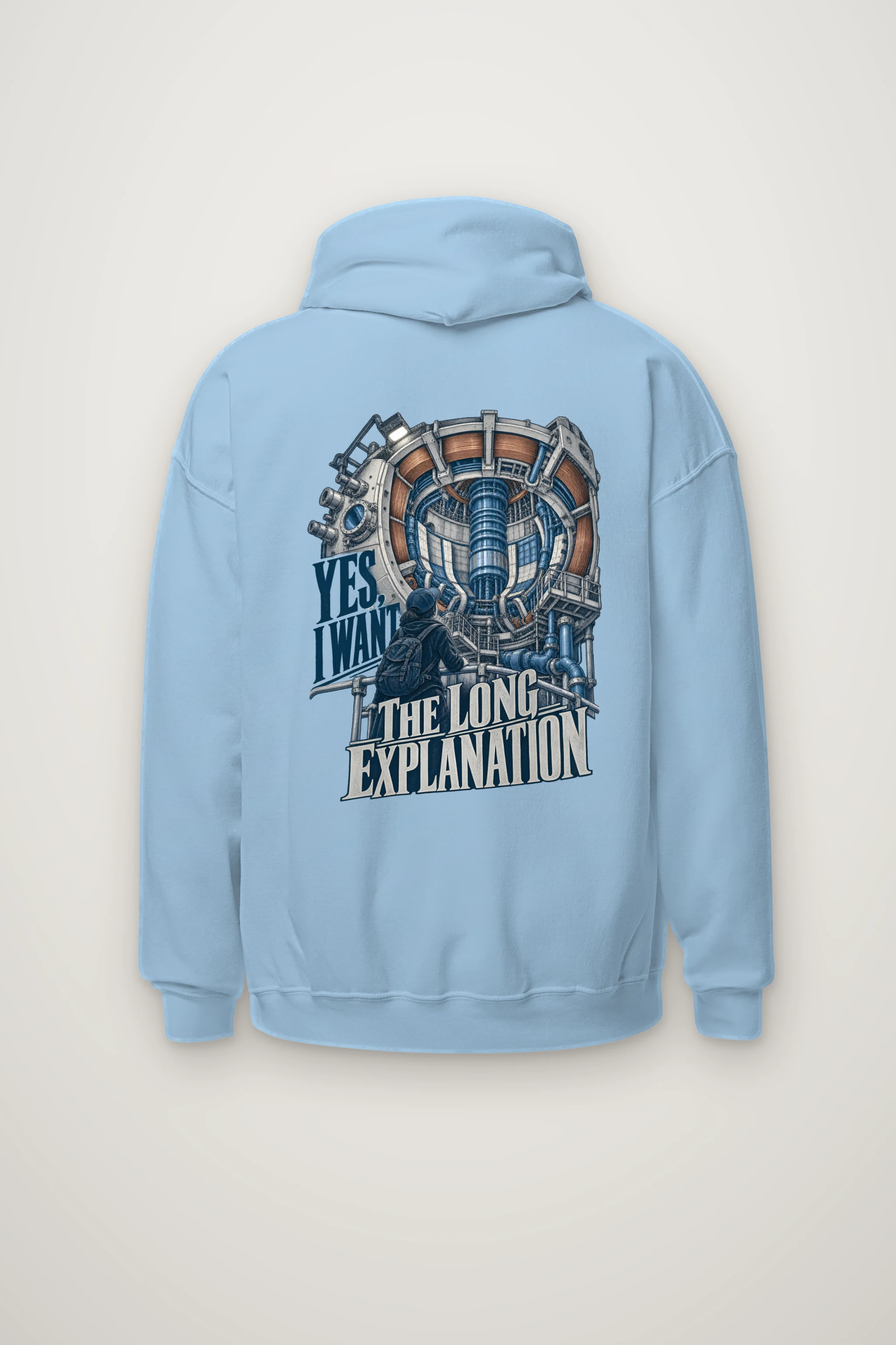 "Yes, I Want the Long Explanation" Heavy Blend Unisex Pullover Hoodie