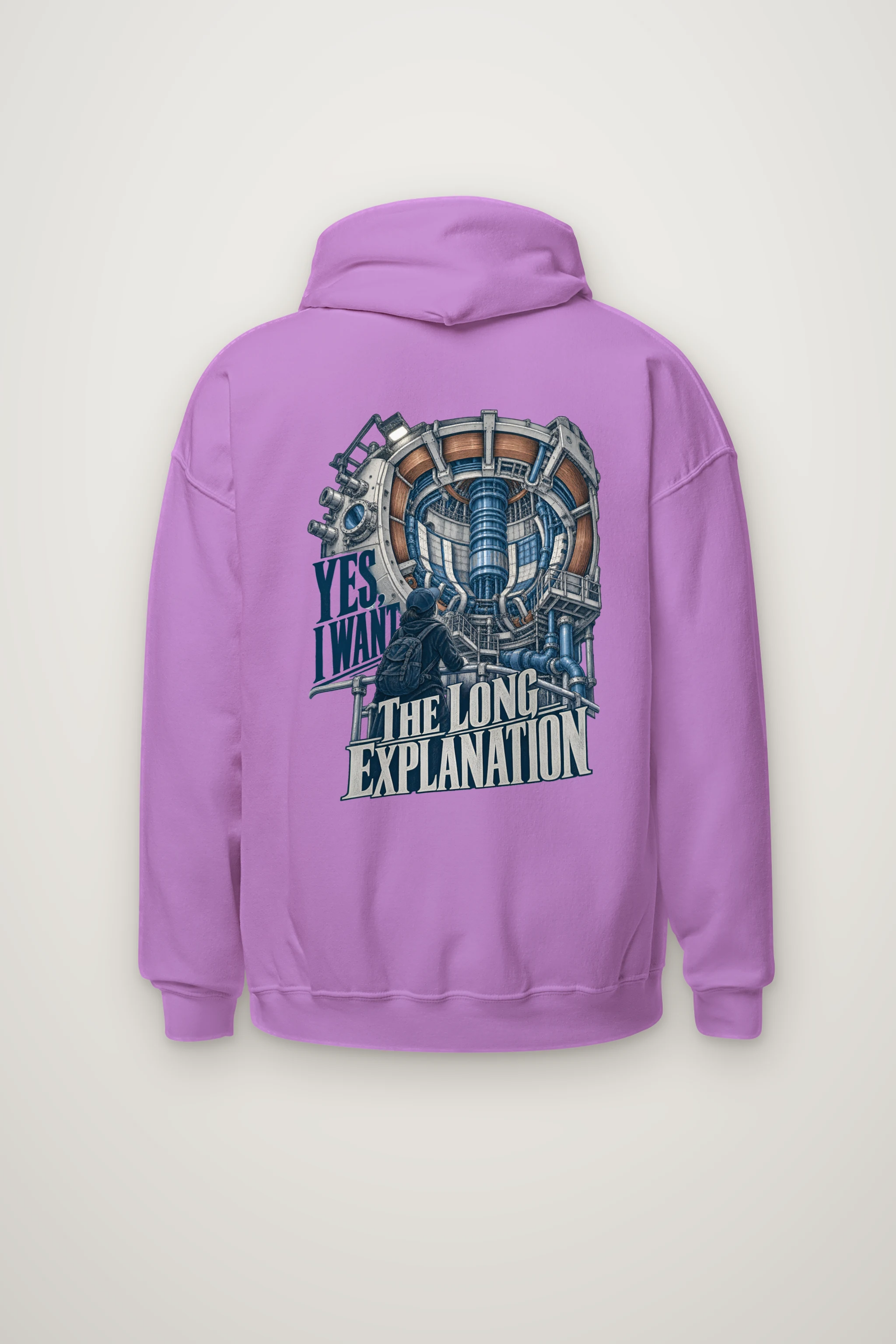 "Yes, I Want the Long Explanation" Heavy Blend Unisex Pullover Hoodie