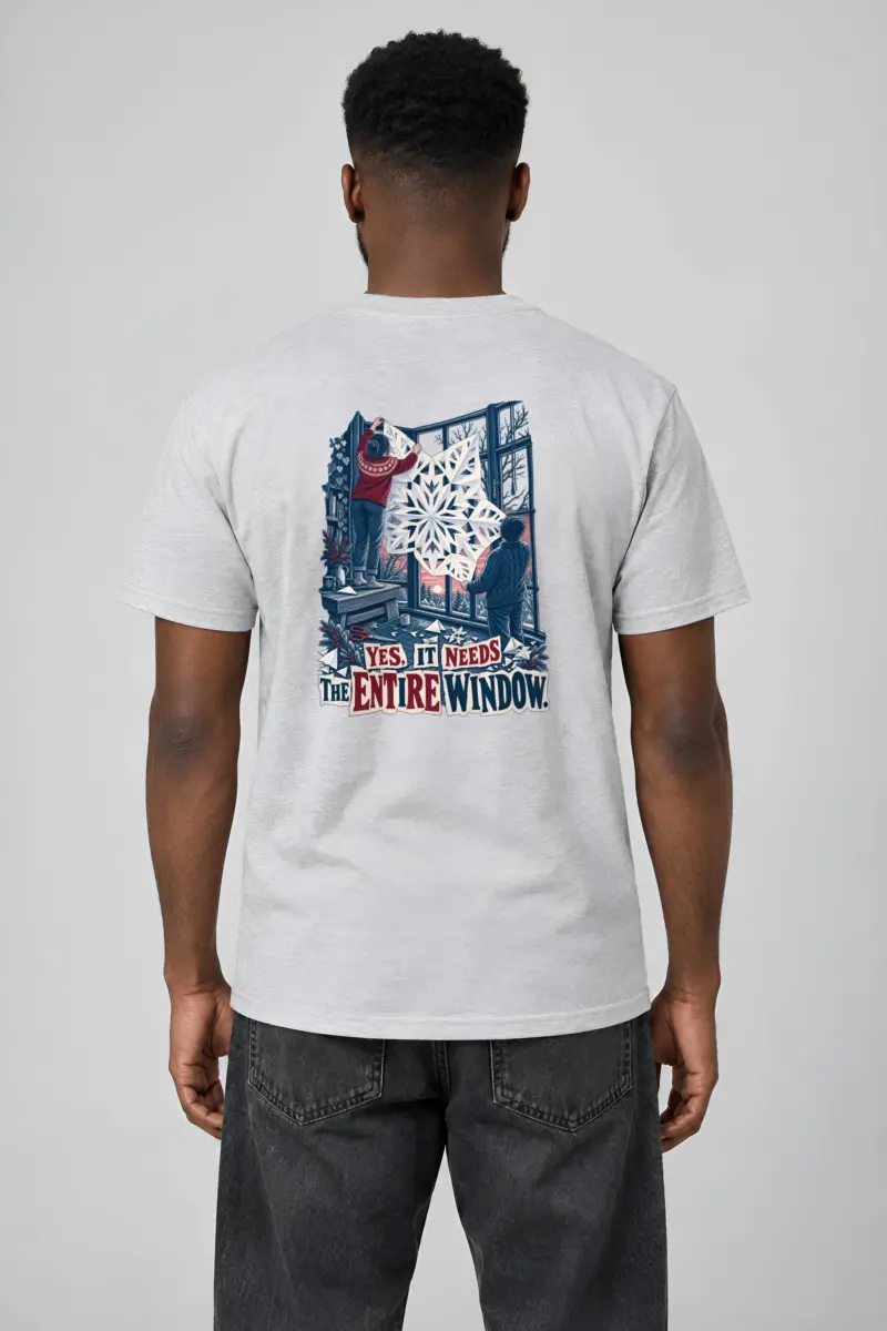 “Yes, It Needs The Entire Window” Heavyweight Unisex Crewneck T-shirt