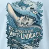 "You Should See What's Under Us" Heavyweight Unisex Crewneck T-shirt