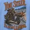 "You Steer I'll Do The Leaning" Heavy Blend Unisex Pullover Hoodie
