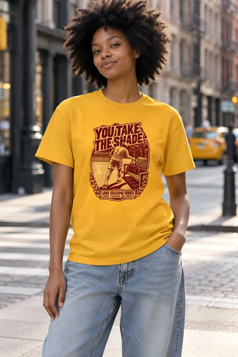 "You Take the Shade" Heavyweight Unisex Crewneck T-shirt