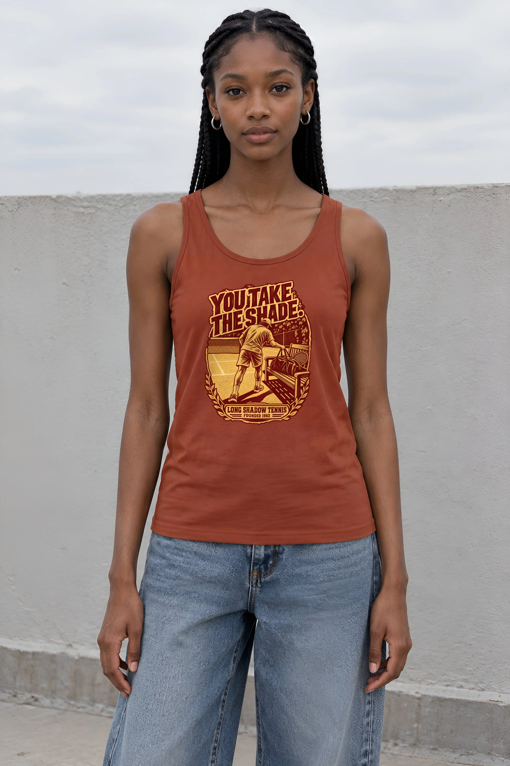 "You Take the Shade" Unisex Jersey Tank