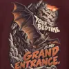"Your Bedtime Is My Grand Entrance" Heavy Blend Unisex Pullover Hoodie