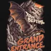 "Your Bedtime Is My Grand Entrance" Unisex Longsleeve T-shirt
