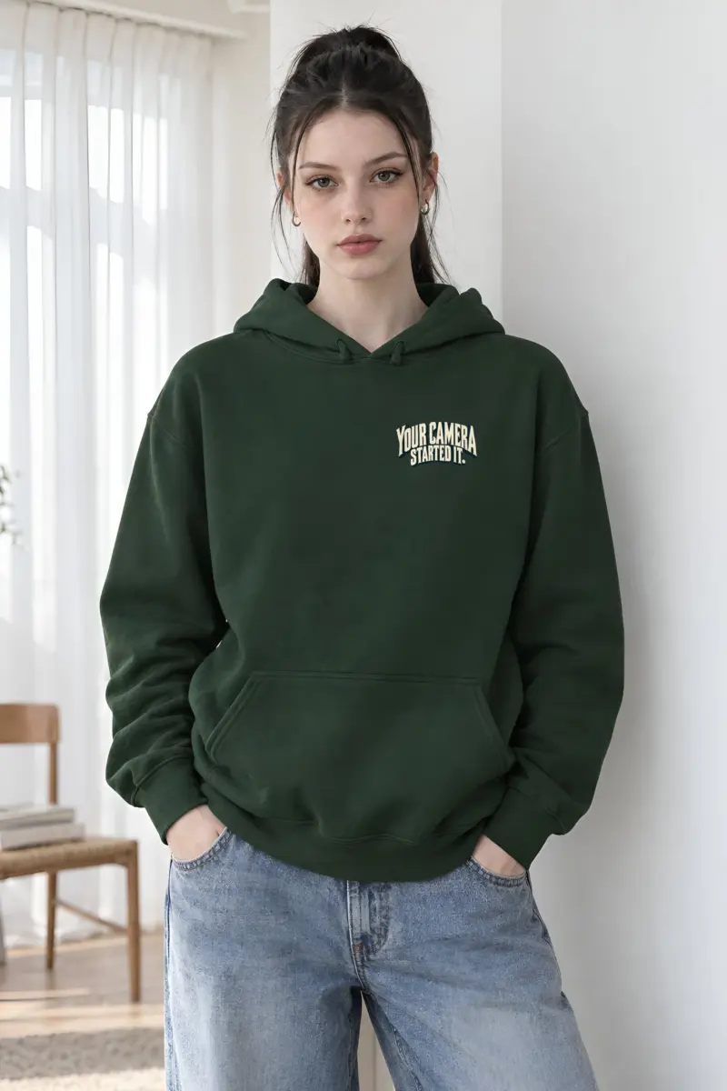 "Your Camera Started It" Heavy Blend Unisex Pullover Hoodie