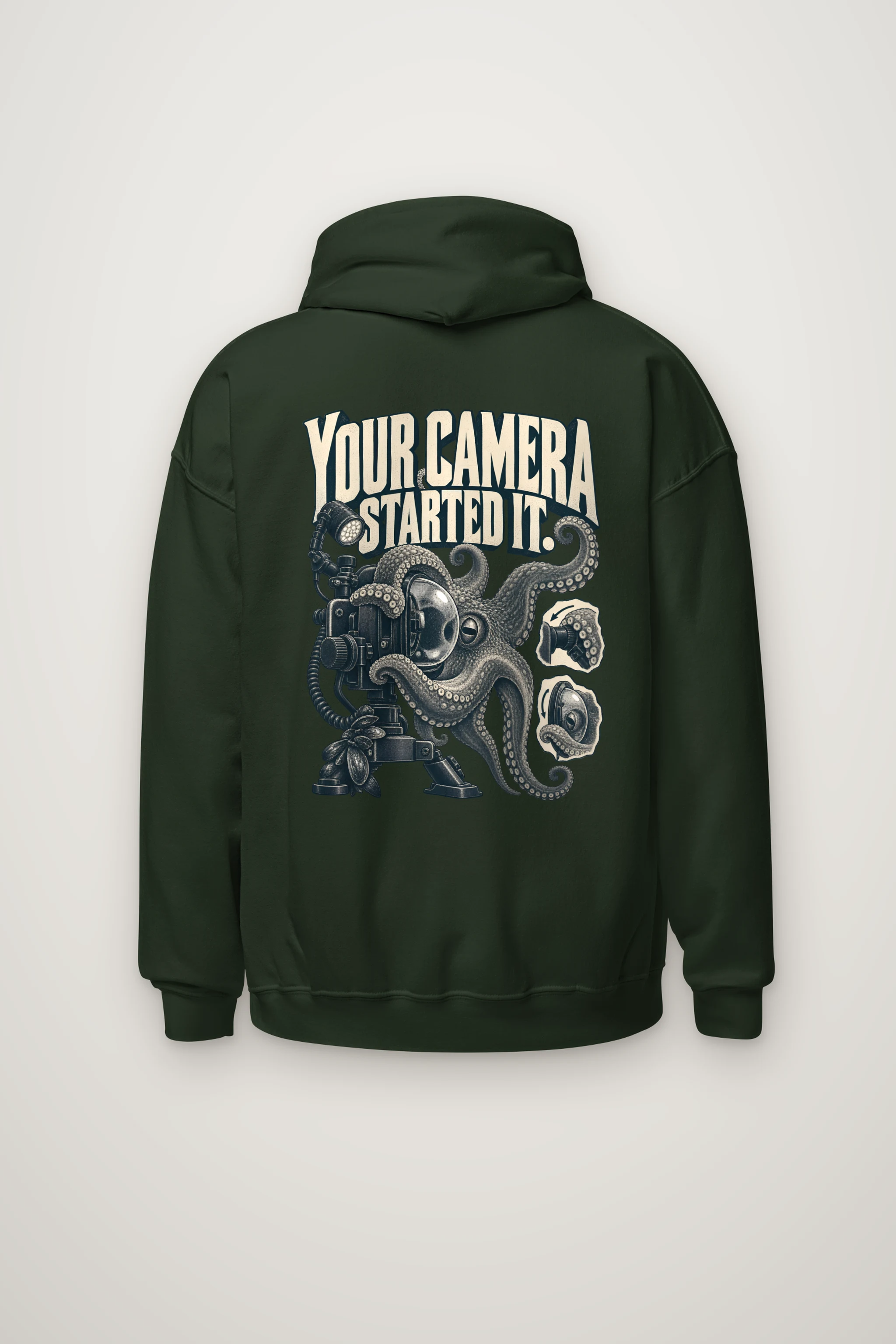 "Your Camera Started It" Heavy Blend Unisex Pullover Hoodie