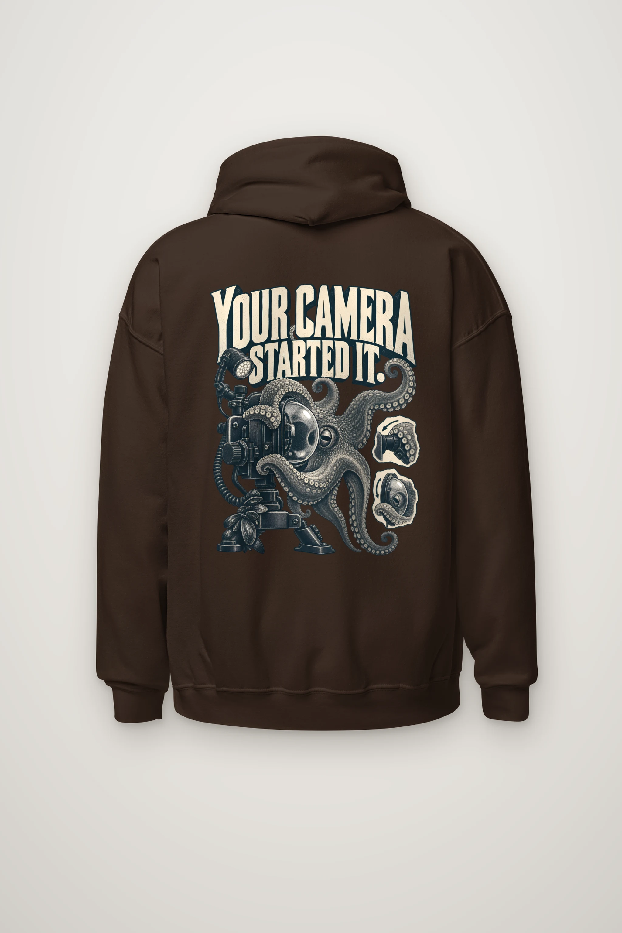 "Your Camera Started It" Heavy Blend Unisex Pullover Hoodie