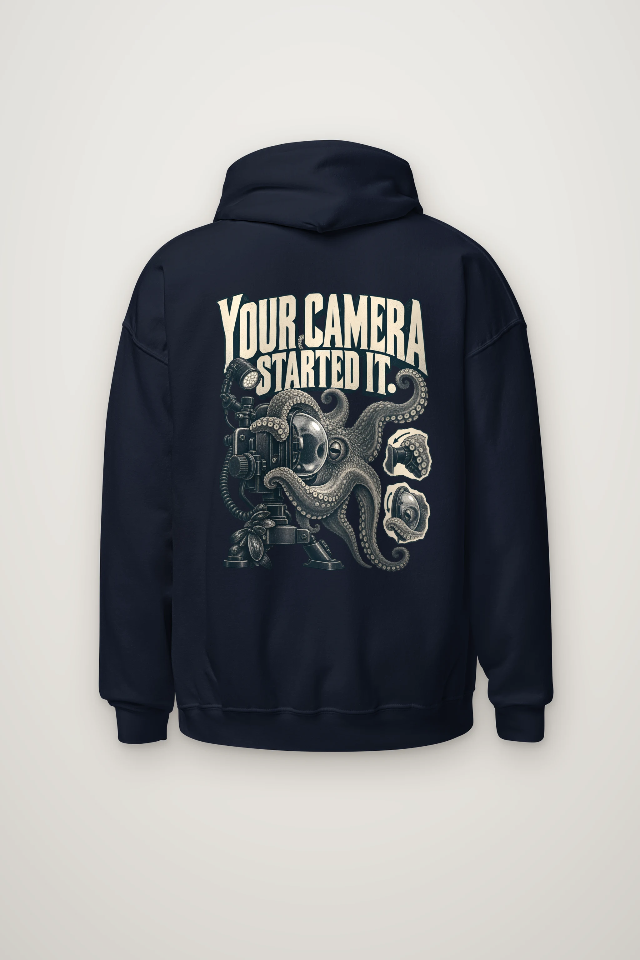 "Your Camera Started It" Heavy Blend Unisex Pullover Hoodie