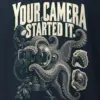"Your Camera Started It" Heavyweight Unisex Crewneck T-shirt