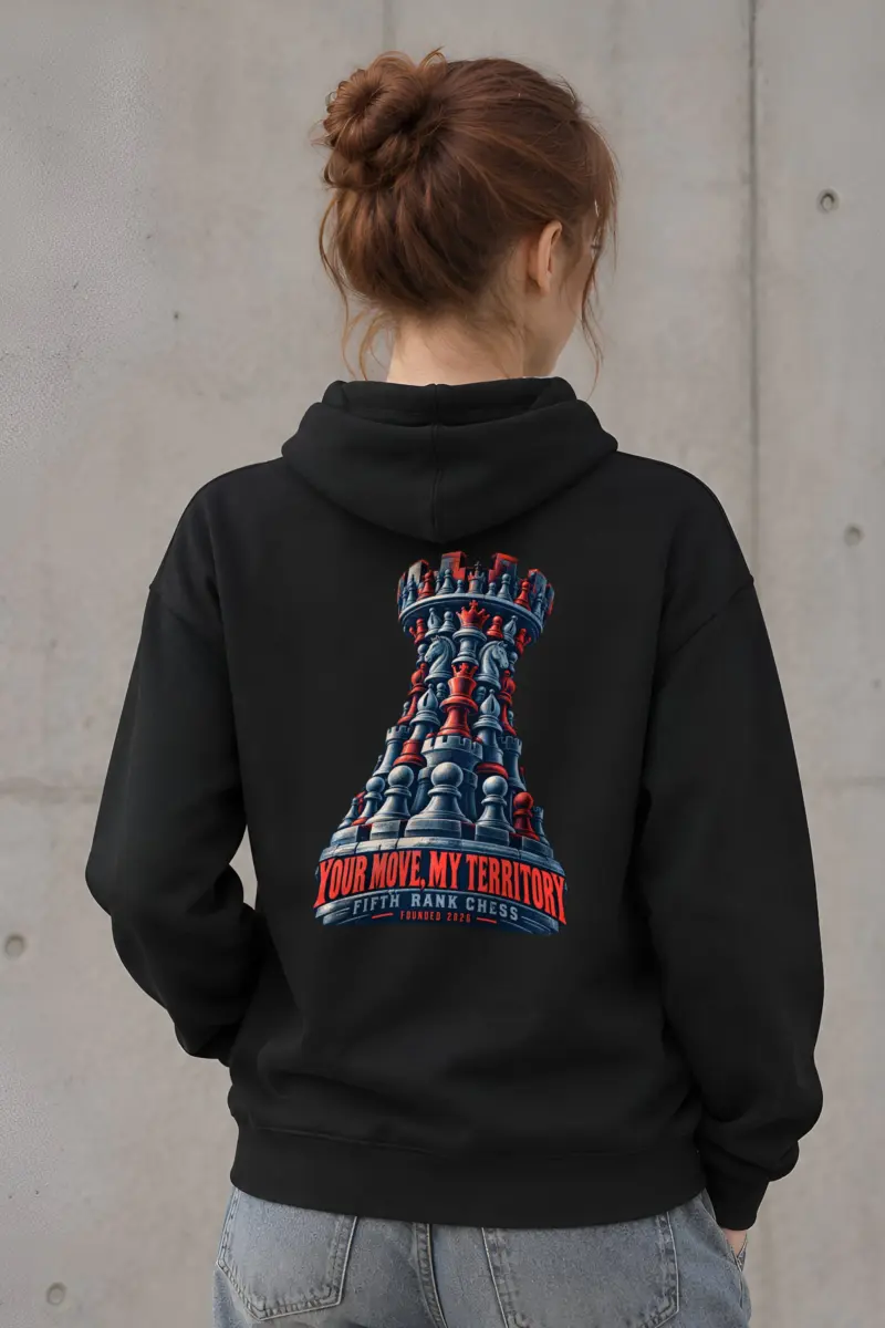 “Your Move, My Territory” Heavy Blend Unisex Pullover Hoodie