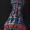 "Your Move, My Territory" Heavyweight Unisex Crewneck T-shirt
