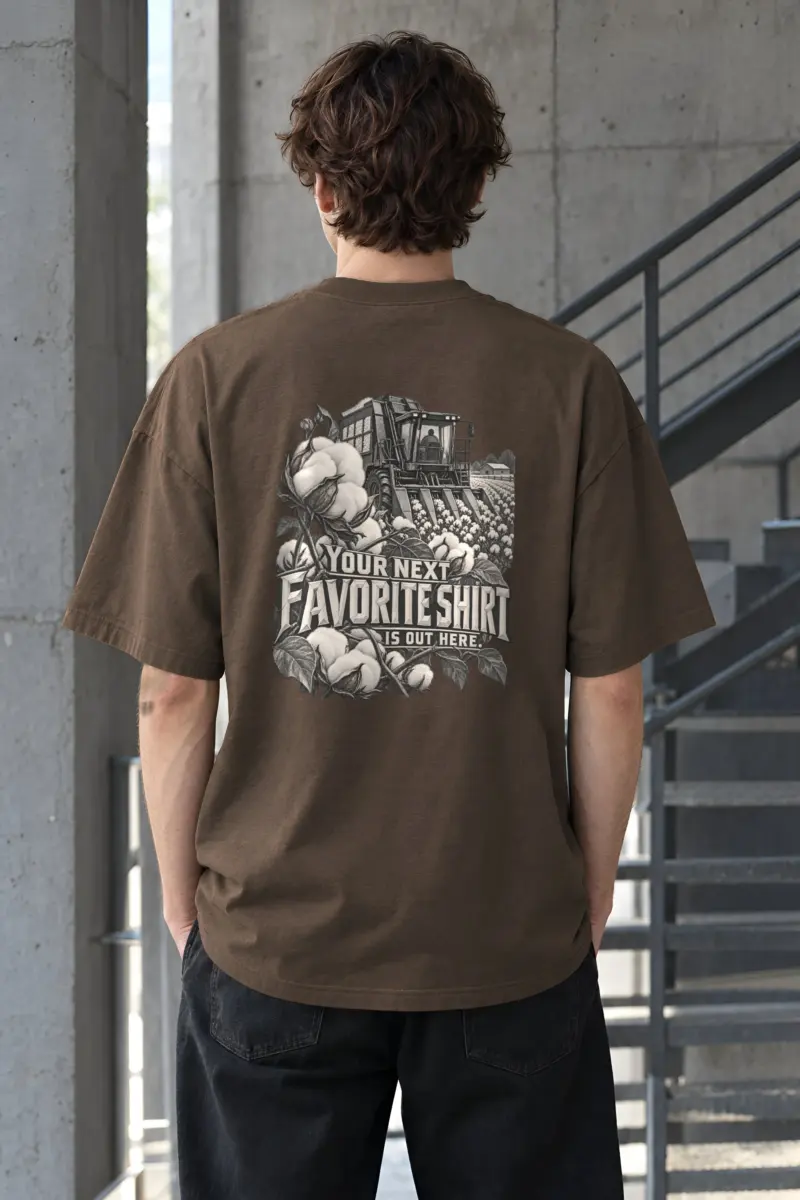 "Your Next Favorite Shirt" Unisex Oversized Heavyweight Crewneck T-Shirt