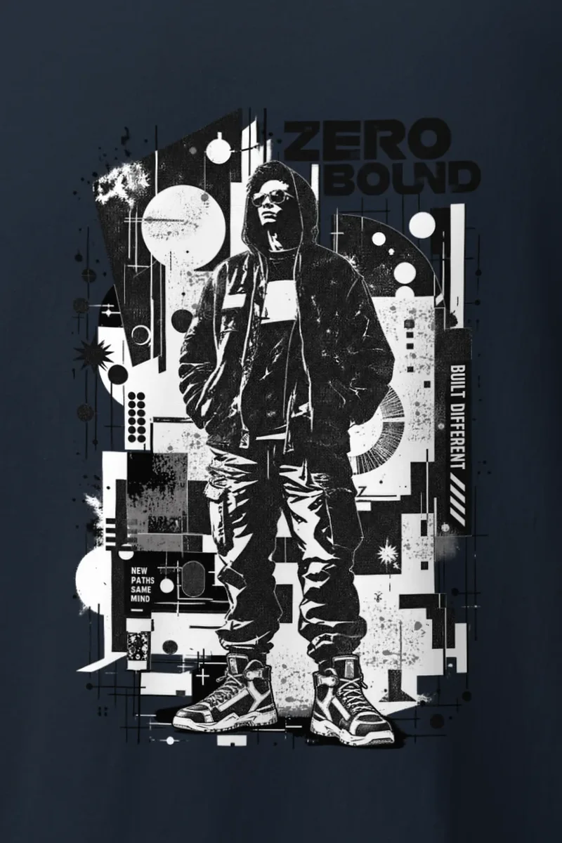 "Zero Bound" Heavyweight Unisex Crewneck T-shirt